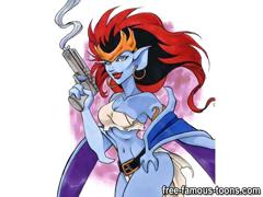 famous-demona-and-gargoyles-cartoon-orgy