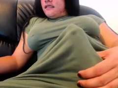 Hung Ladyboy Solo Masturbation Video