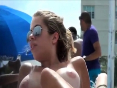 Big Boobs At Beach